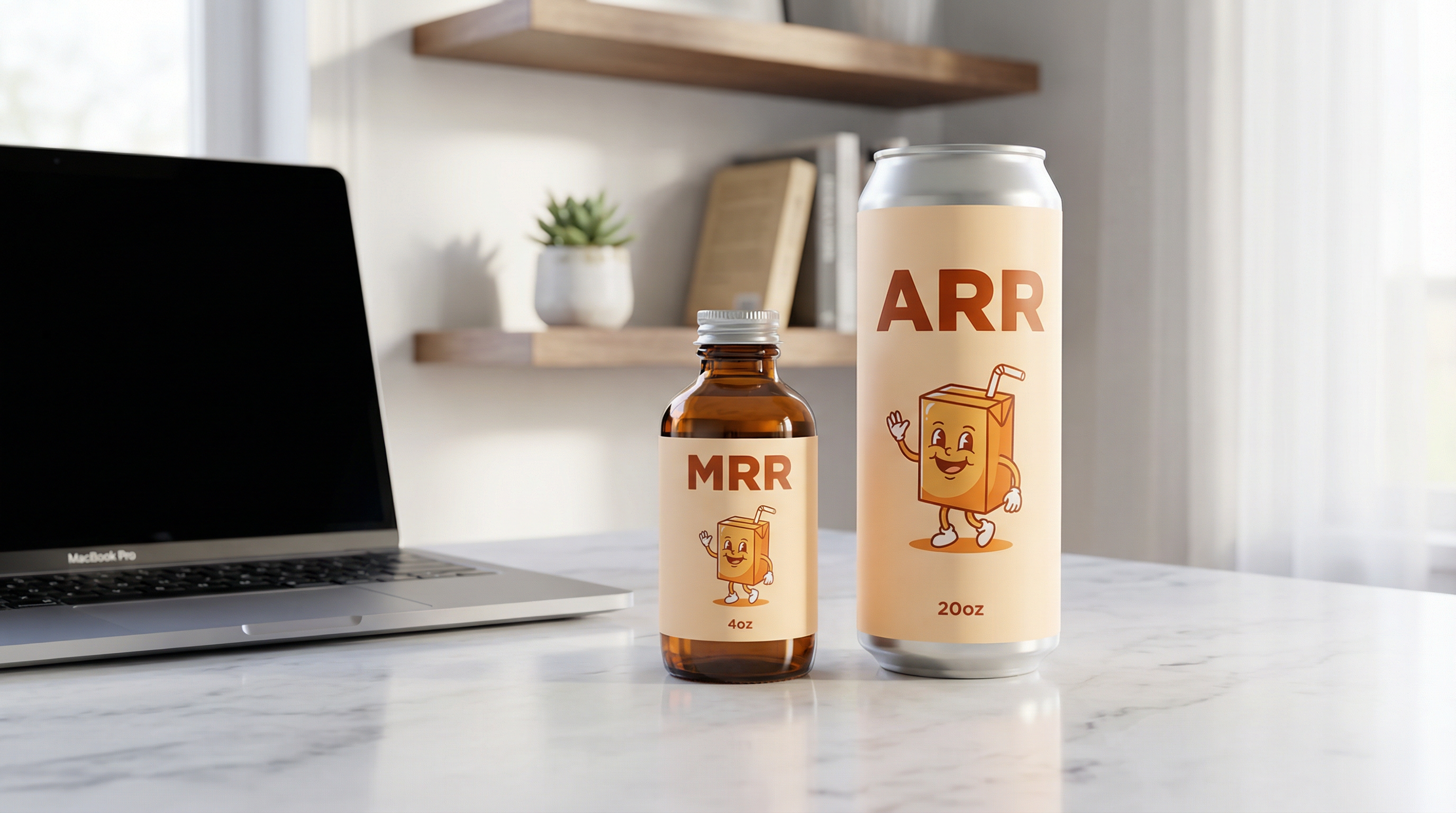 MRR bottle and ARR can side by side